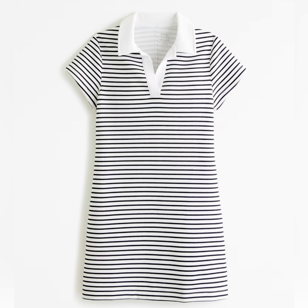 COPY - NWT-A&F YPB neoKNIT Unlined Polo Mini Dress
